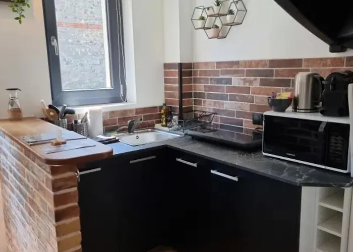 Rive Sud - очаровательный мезонет 2 P - центр города Онфлёр